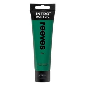 Reeves Intro 100ml Meadow Green Acrylic Paint