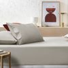 Accessorize Stone Washed Cotton Fitted Sheet Set Stone - KB