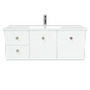 New England Joinery 1200mm Diadem Centre Basin Alpha Top Wall Hung Vanity