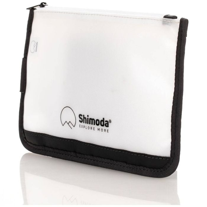 Shimoda Travel Pouch Clear Tpu Versatile Accessory Organiser - Black