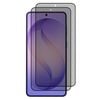 2 Pack Mezon Samsung Galaxy S26+ (6.7") Privacy Anti-spy Fingerprint Unlock Tempered Glass
