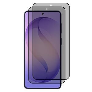2 Pack Mezon Samsung Galaxy S26+ (6.7") Privacy Anti-spy Fingerprint Unlock Tempered Glass
