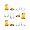 LAV Valeria Glassware Set - 12pc - Clear
