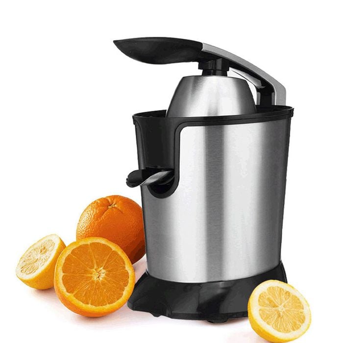 Catzon Electric Citrus Juicer Stainless Steel Anti-drip Fruit Squeezer