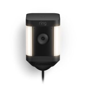 Ring Spotlight Cam Plus Plug-in Black