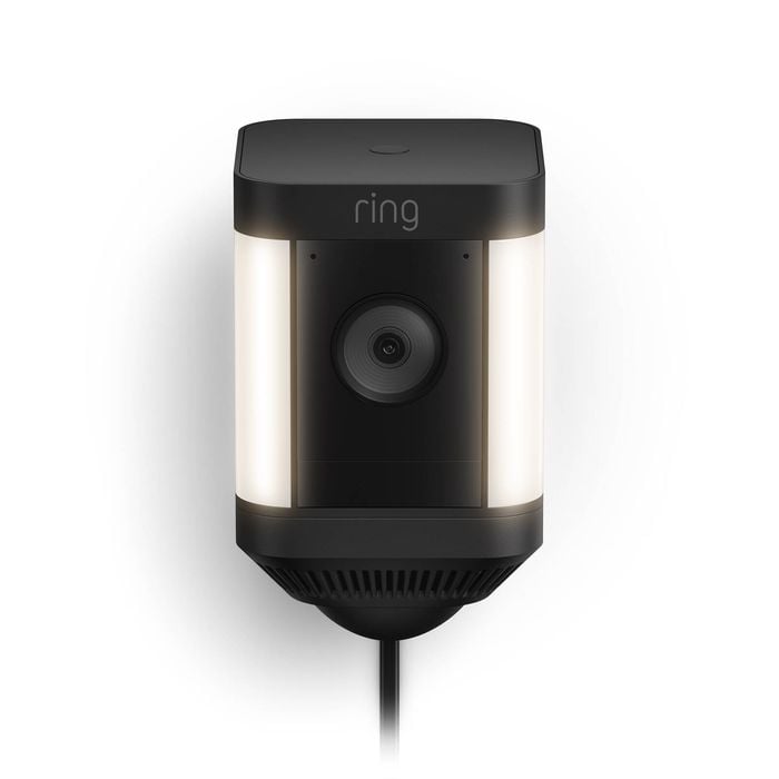 Ring Spotlight Cam Plus Plug-in Black