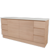 New England Joinery 1800mm King Regal Top Floor Standing Vanity