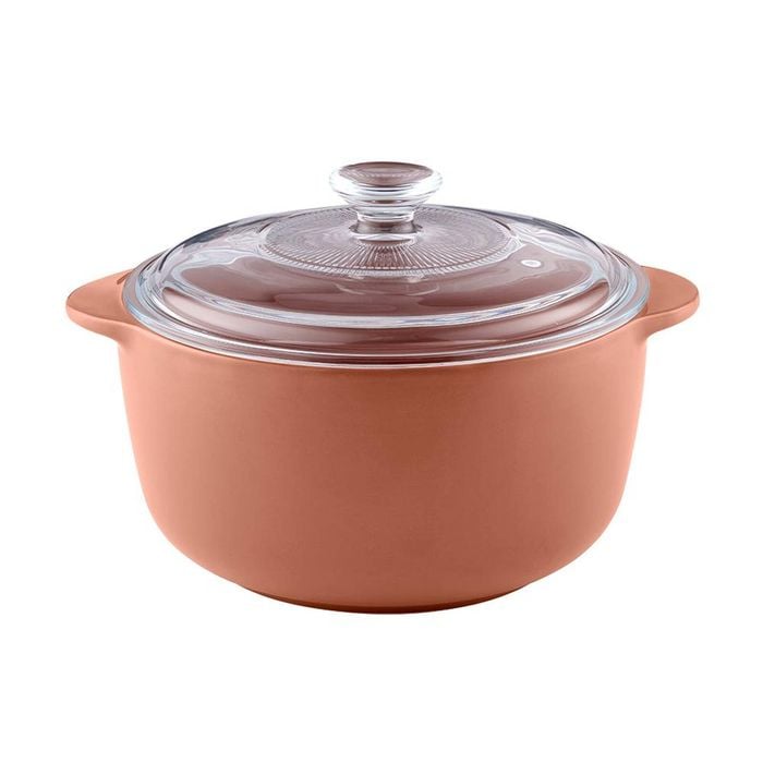 Ovenbake Round Casserole Dish Terracotta