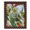 Pixel 8 x 10" Walnut Finish Beaded Photo Frame