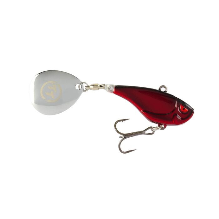 TT Lures Flashpoint+ 47mm Tail Spinner Vibe Lure - Bloody Nightmare