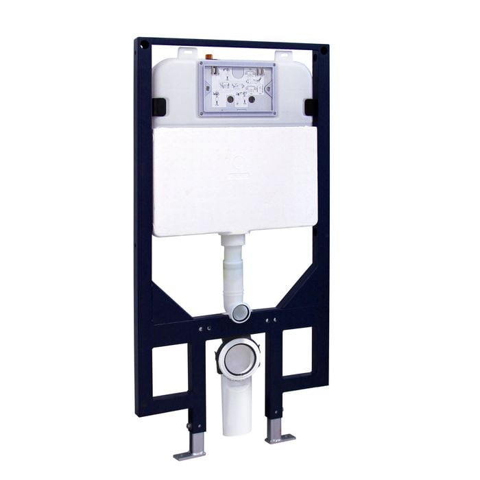 Zumi Wall Hung Cistern With Frame
