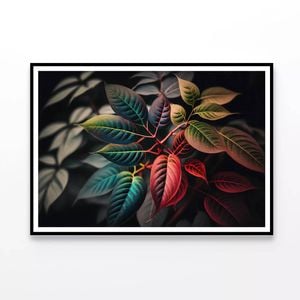 Leaves Close-Up View  Print 100% Australian Made 90x60cm  (Poster)