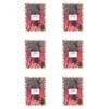 6PK Unigift Havana Home Photo/Picture Frame A4 Assorted