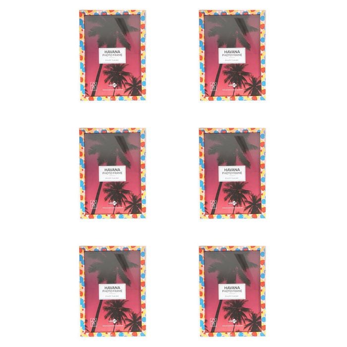 6PK Unigift Havana Home Photo/Picture Frame A4 Assorted