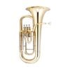 John Packer JP074 Euphonium w/ 1 Piece Bell Musical Instrument - Brass Lacquer