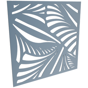 ProtectorAl 300 - 1200 x 300 - 1200mm Deep Ocean Jungle Unframed Solid Aluminium Decorative Panel