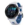 Garmin Forerunner 265 Black Bezel With Whitestone/tidal Blue Band