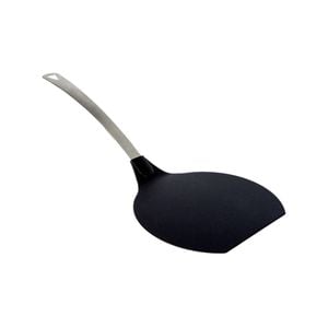 Cuisena Jumbo Stainless Steel Silicone Turner - Black