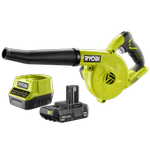 Ryobi 18V ONE+ Workshop Blower 2.0Ah Kit R18TB12P