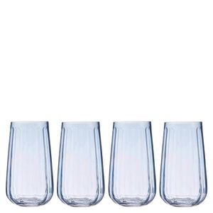 Ladelle Capri Set of 4 Highball Tumblers - Sky