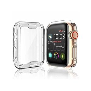 Full Cover iWatch Series Clear Case For Apple Watch 4/5/6/SE 40mm