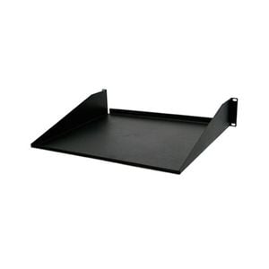 2U 2RU 19in x 381mm (15in) Solid Cantilever Steel Shelf For Rack Server Cabinet