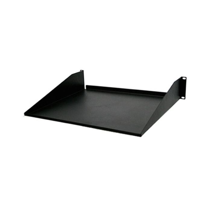 2U 2RU 19in x 381mm (15in) Solid Cantilever Steel Shelf For Rack Server Cabinet