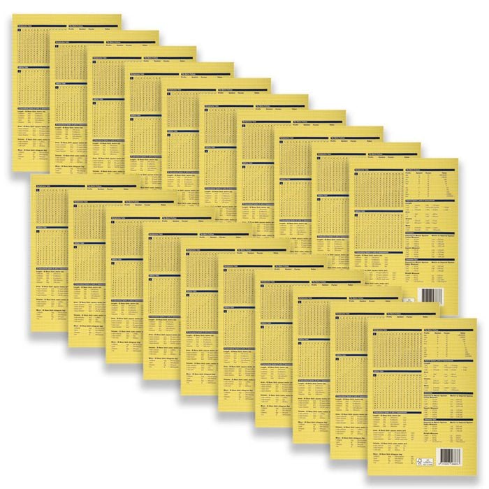 20pc Spirax 210 Exercise Book A4 11mm Ruled 48-pages 70gsm Writing Notebook Ylw