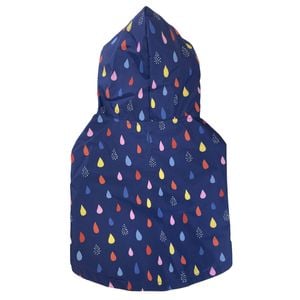 Art & Bob Large Blue Raindrop Raincoat