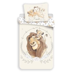 Disney The Lion King Simba Kids Cotton Quilt Cover Set - Toddler Bed Size