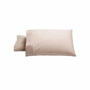 Bianca Pair Of Heston Cotton Percale Standard Pillowcases Pink