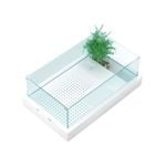 30L Turtle Reptile Aquarium Terrarium Ultra White Glass