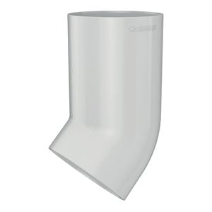 Marley 80mm 43° Gull Grey FF Socket Bend