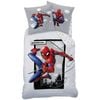 Marvel Spider-Man Hero Kids Cotton Quilt Cover Set - Single Bed Size