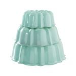 Nordic Ware Bundt Cake Pan Set 3pc Green
