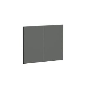 Kaboodle 600mm Grey Fig Modern Farmhouse Sink Doors - 2 Pack