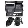 Elinz Dual Twin Joint Bracket CCD Reversing Camera MIC 600 TVL 2x 4PIN 10M Cable 12V/24V Car Truck