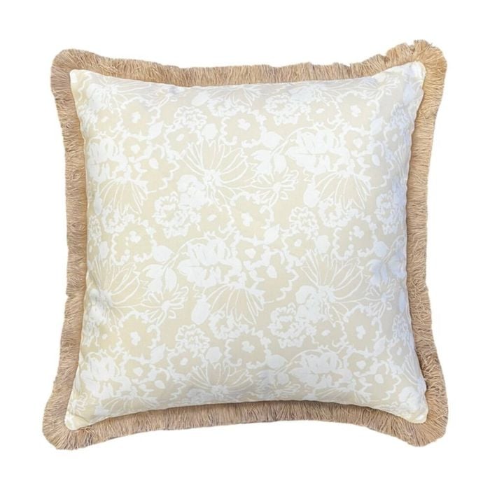 J.Elliot Home Grace Outdoor Cushion Pillow Decor 50x50x12cm Taupe & Olive