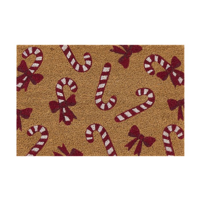 Madras Link 40 x 60cm Candy Canes Coir Doormat