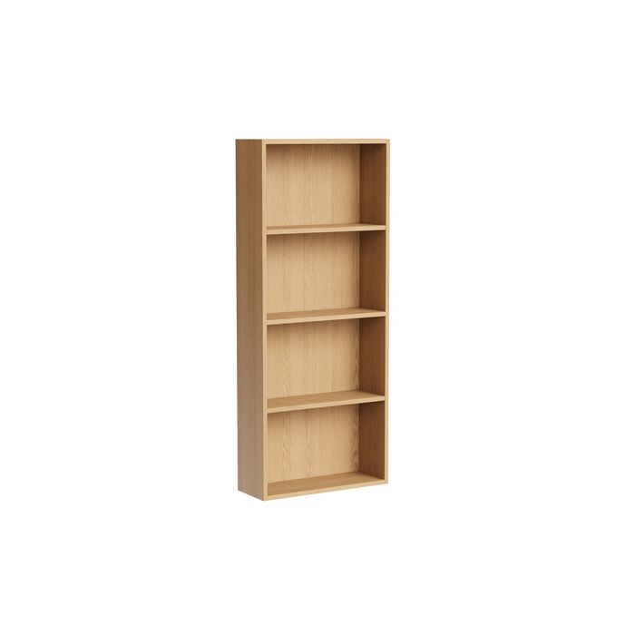 Kaboodle 200-299mm Oak Latte Customisable Shallow Tall Med Pantry Open Shelf