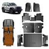 Floor Cargo Boot Side Kick Mats for GWM Tank 300 2023-Onwards Trunk Back Seat Protector Liner Mat