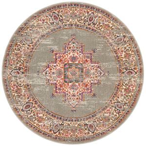 Garden 211 Grey 150x150 Rug