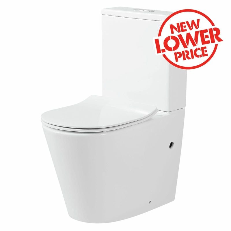 Mondella Concerto Back To Wall Rimless Toilet Suite