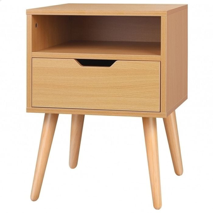 ALFORDSON Bedside Table Wood