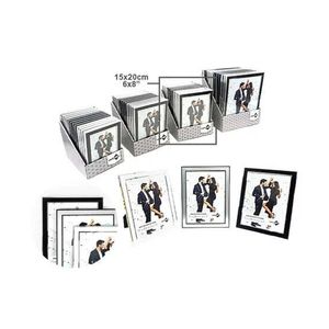 Unigift Spectra Aluminium Photo Frame Assorted 20x25cm - Black/White/Silver