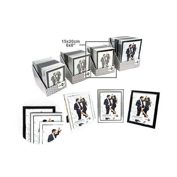 Unigift Spectra Aluminium Photo Frame Assorted 20x25cm - Black/White/Silver