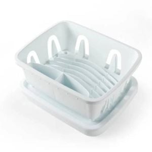 Camec Plastic Dish Drainer with Lid suits Caravan, Camping, Marine & RV