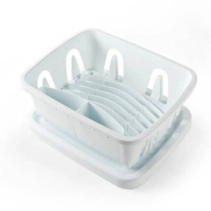 Camec Plastic Dish Drainer with Lid suits Caravan, Camping, Marine & RV