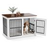 Advwin Dog Crate Furniture Heavy Duty Dog Cage Sturdy Dog Kennel