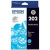 Epson Epson 202 Cyan Ink Cartridge Toner C13T02N292 Genuine Original